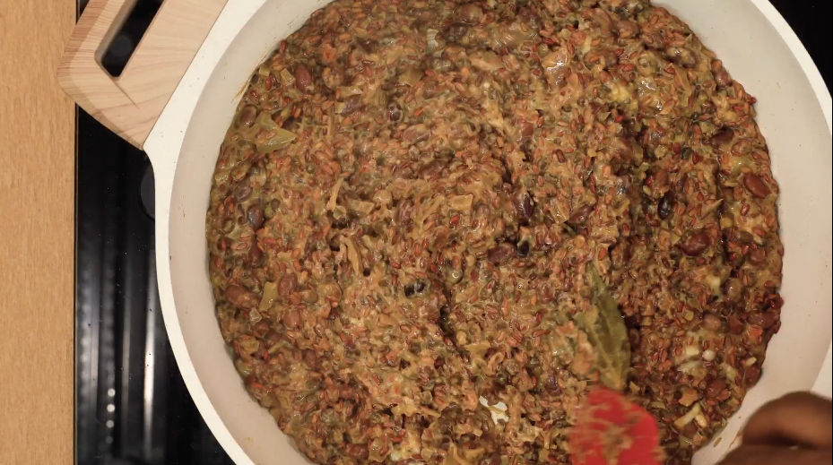 Dal Makhani Red Rice Risotto Recipe